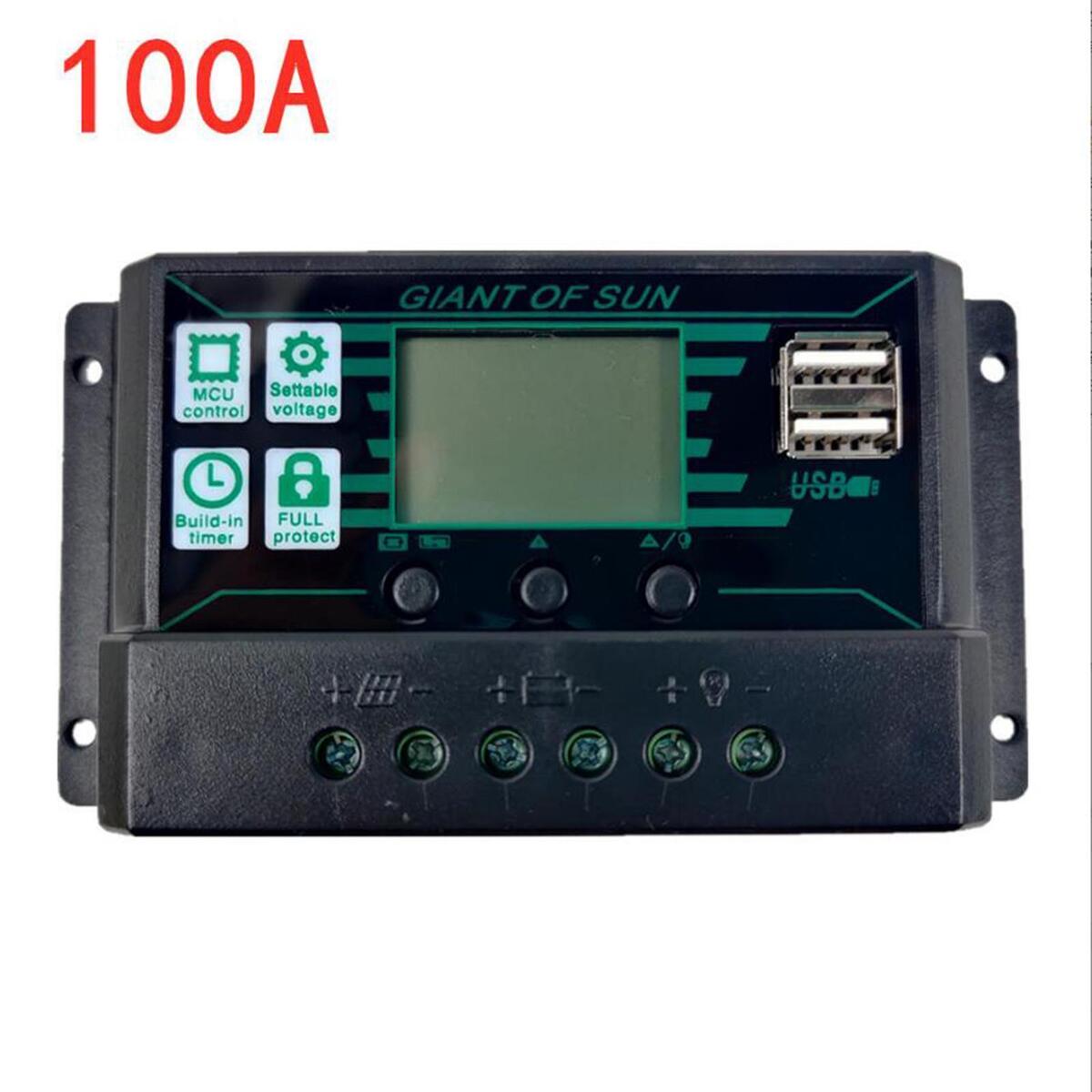 10W Solar Panel Kit Monocrystalline Battery Charger for Boat RV Trip Picnic