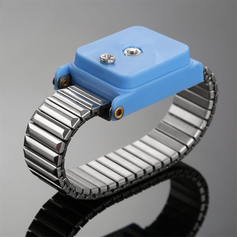 New 1pc Cordless Wireless Antistatic Discharge Cable Wrist Band Prevent Static