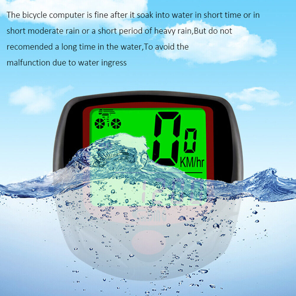 SunDing Bicycle Wired Computers Speedometer Waterproof Cycling Odometer
