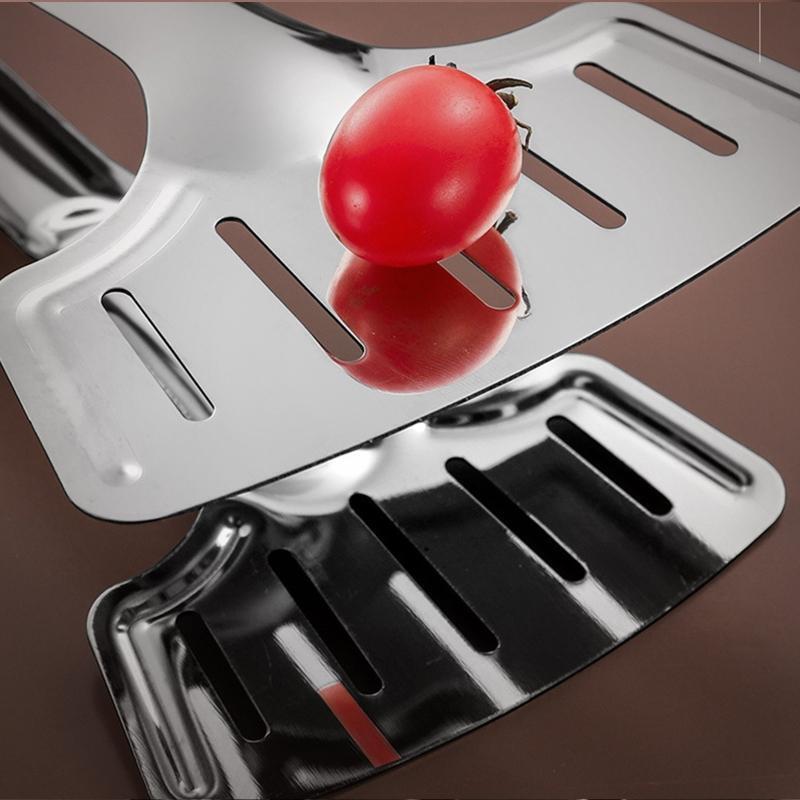 Fried Fish Tongs Multi-Function Food Flipping Tongs for Bread Eggs Hamburgers