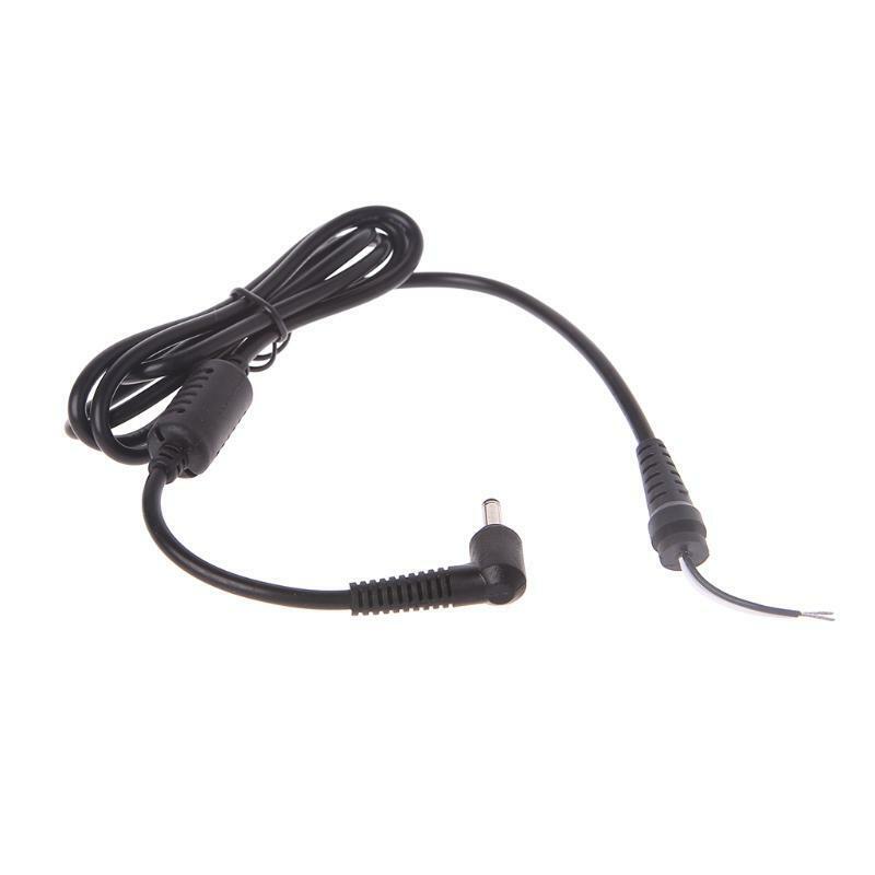 DC Power Adapter Cable L Shaped Plug Connector With Pin For ASUS S200E Laptop