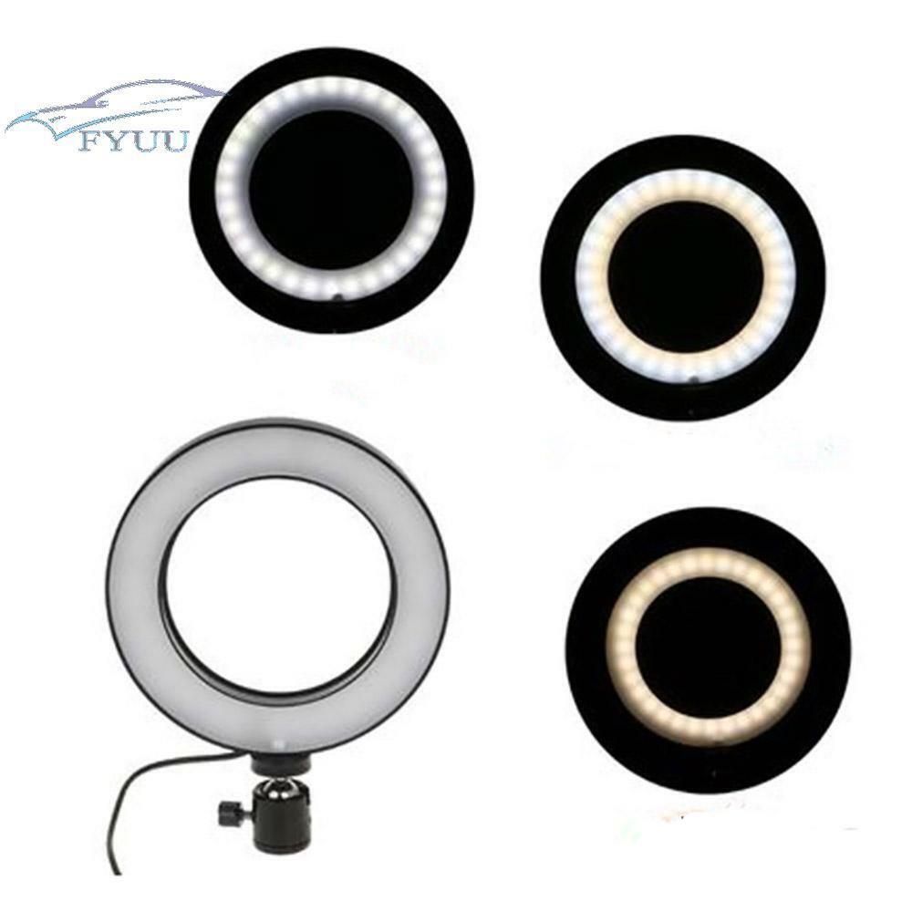 For Video Live Streaming Makeup Selfie 10 inch USB Plug Ring Light 3 Light Modes