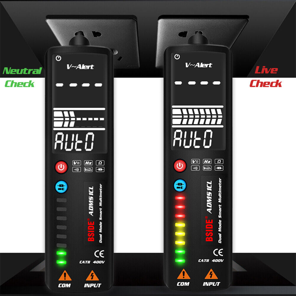 ADMS1CL LCD Intelligent Digital Multimeter+Electric Pen with Analog Strip