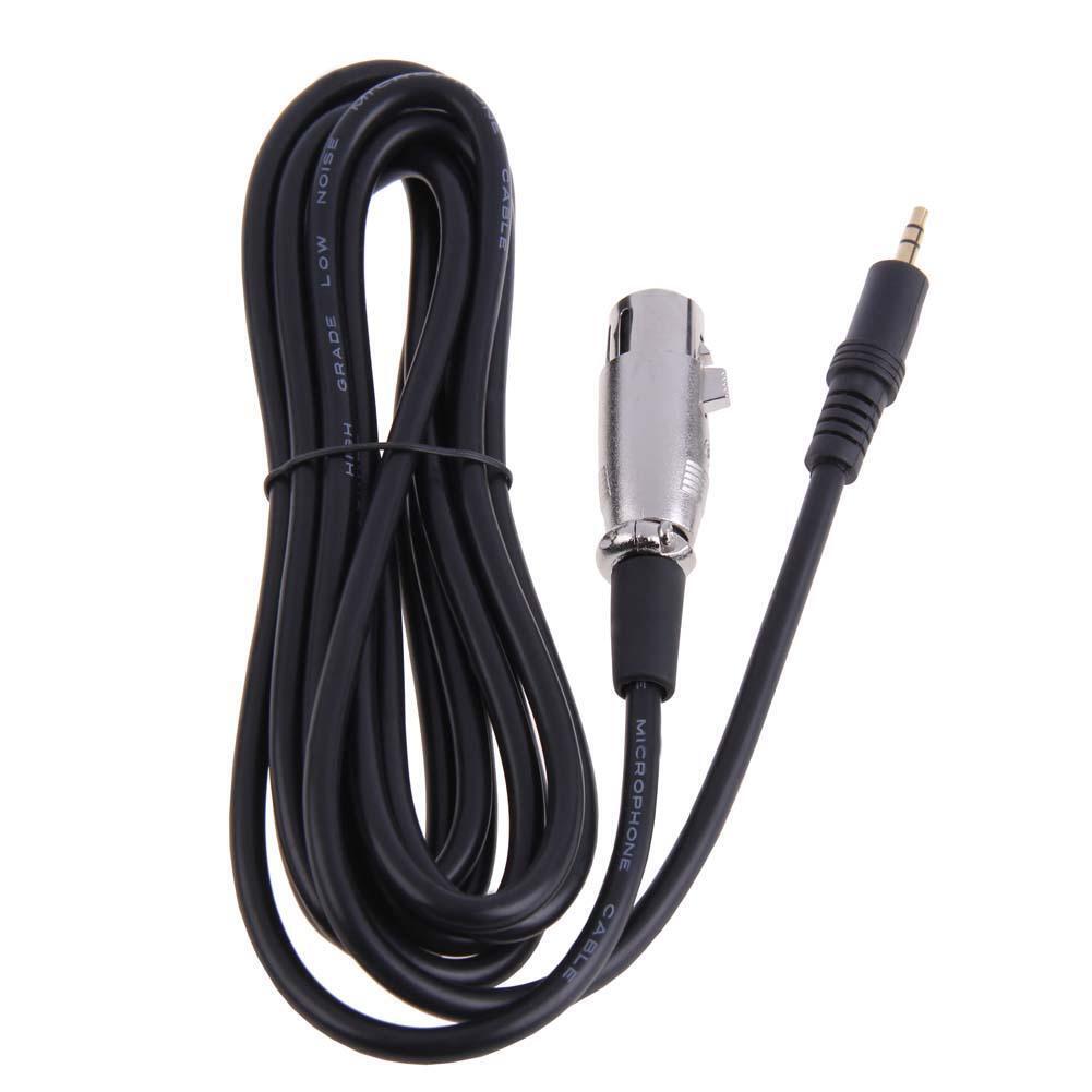 3.5 mm XLR Male to Female Microphone Sound Cannon Cable Amplifiers Cord