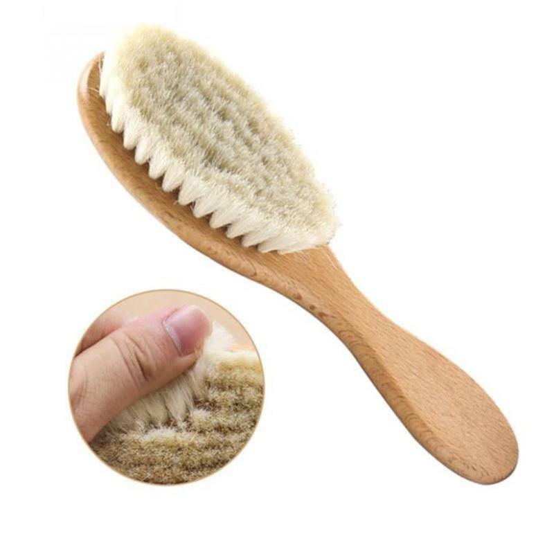 Baby Hair Comb 3pcs/set Beech Wool Hair Brush Head Comb Head Massager