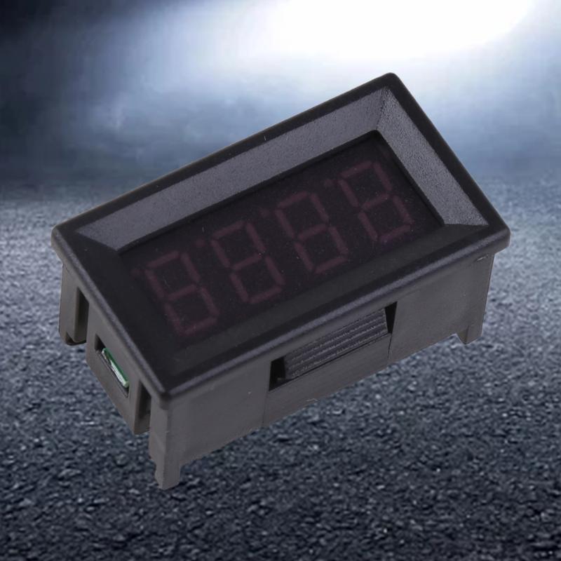 Digital Voltage Tester Mini DC Voltmeter Volt Monitor Tester DC 0-99.99V (100V)