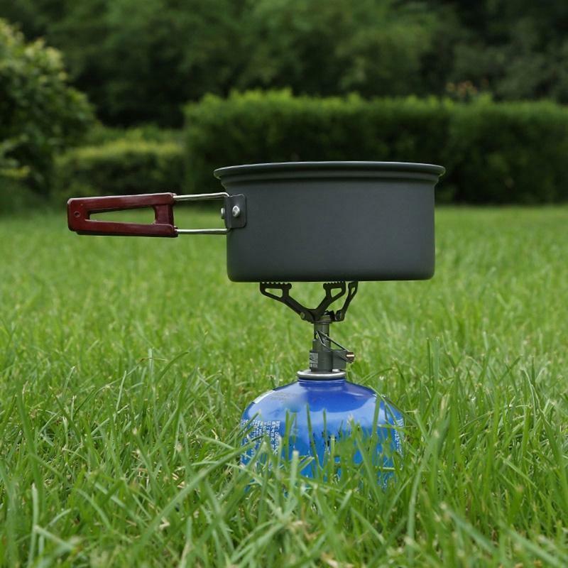 Titanium BRS Mini Portable Stove, Gas Stove for Survival Oven, Pocket, Picnic