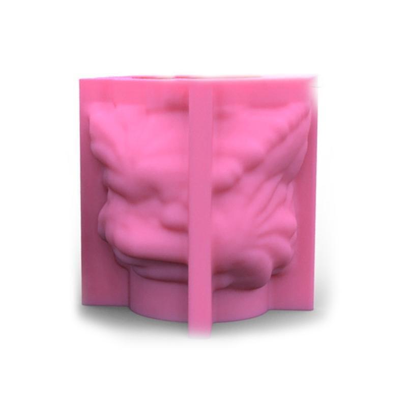 Geometric Dragon Gypsum Silicone Molds for Making Succulent Plant Flower Pot
