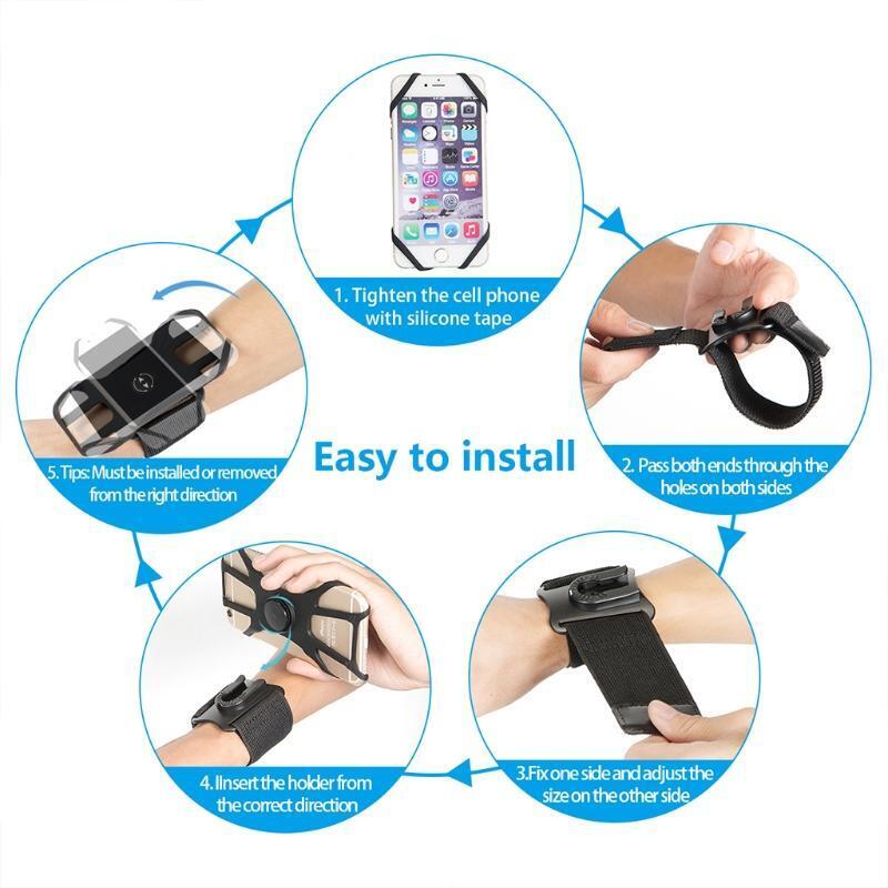 Running Phone Armband Arm Band Pouch Mobile Phone Holder Sports Phone Holder Bag
