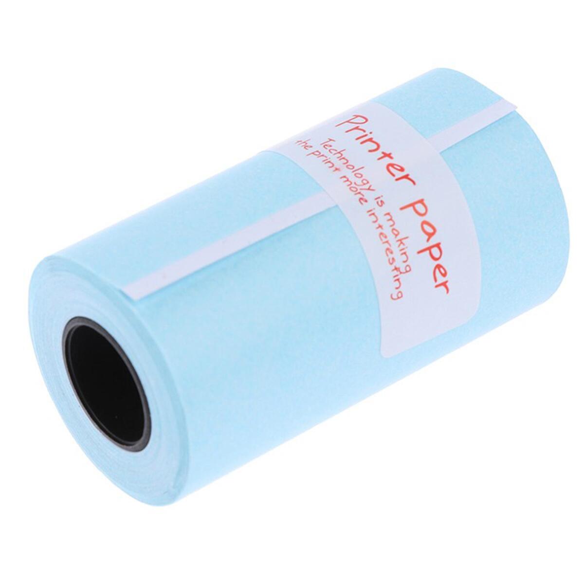 3Pcs Mini Portable Thermal Printer Paper Photo Pocket Thermal Printer 58 mm