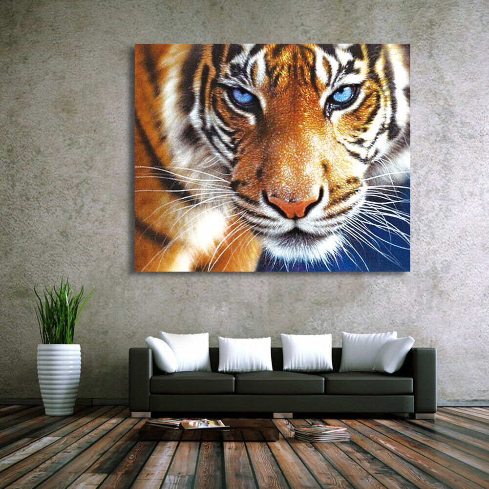 Tiger Diamond Embroidery 5D Diamond DIY Painting Craft Home Decor