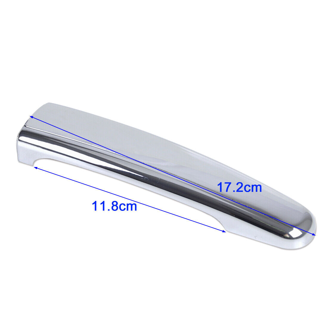 Triple Chrome Car vehicle Door Handle Covers Trim Cap forPeugeot 307 Citroen Li