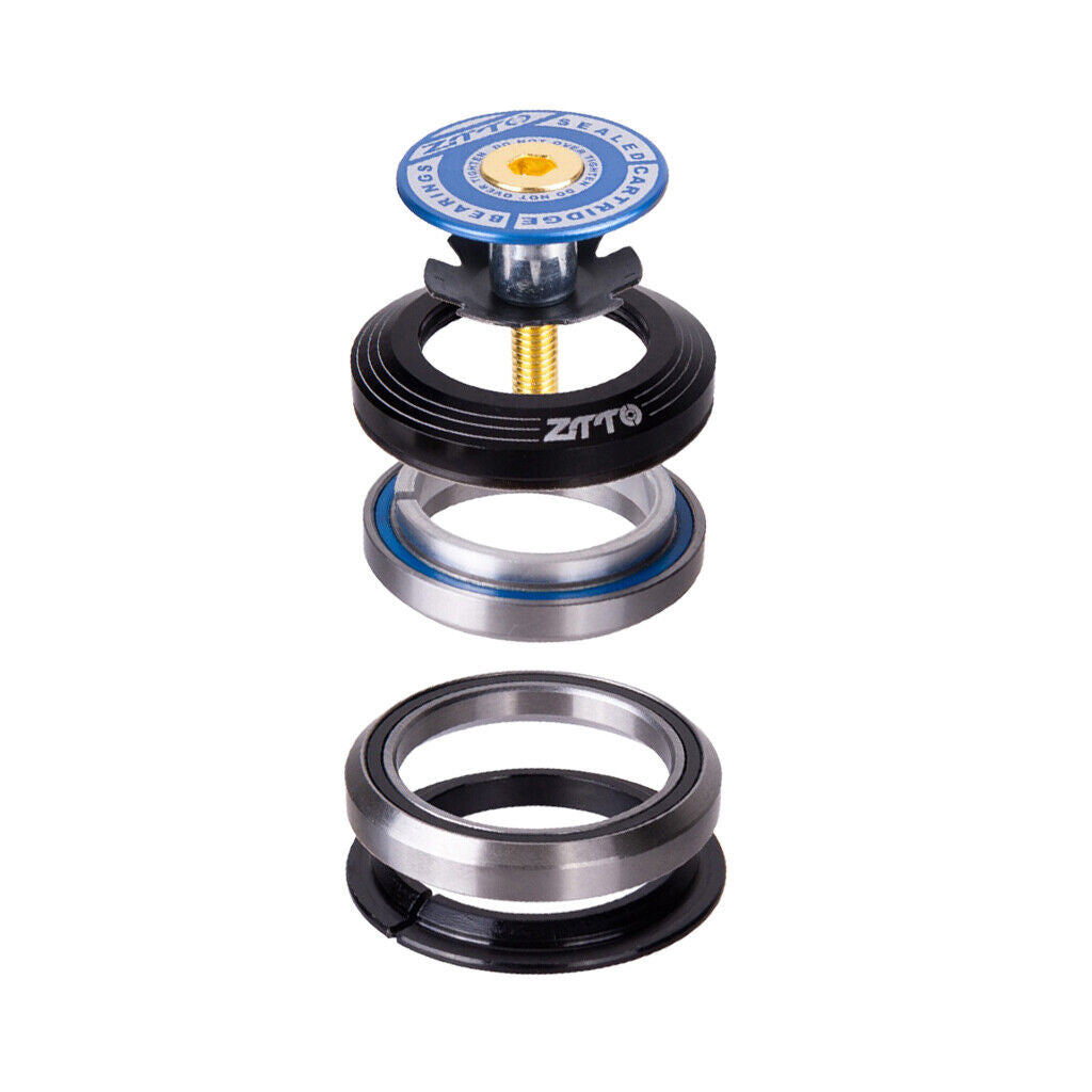 Headset Bicycle Threadless Steer Tube Tapered Fork Bearing Head Set