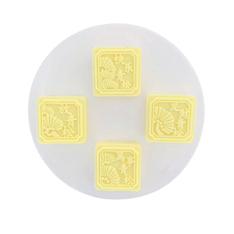 Hand-Pressure Moon Cake Mould for Chinese Mid-Autumn Festival Pastry DIY Tool