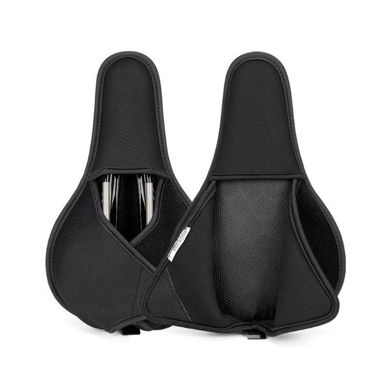 Sponge Bike Cushion Seat Cover with Waterproof Cover-Exercise Bike Seat Cushion