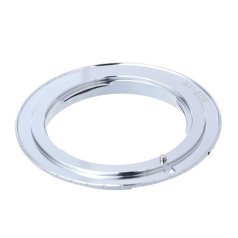 AI-EOS Adapter for Nikon AI AI-S F Lens to Canon EF EOS Camera AF Confirm Ring