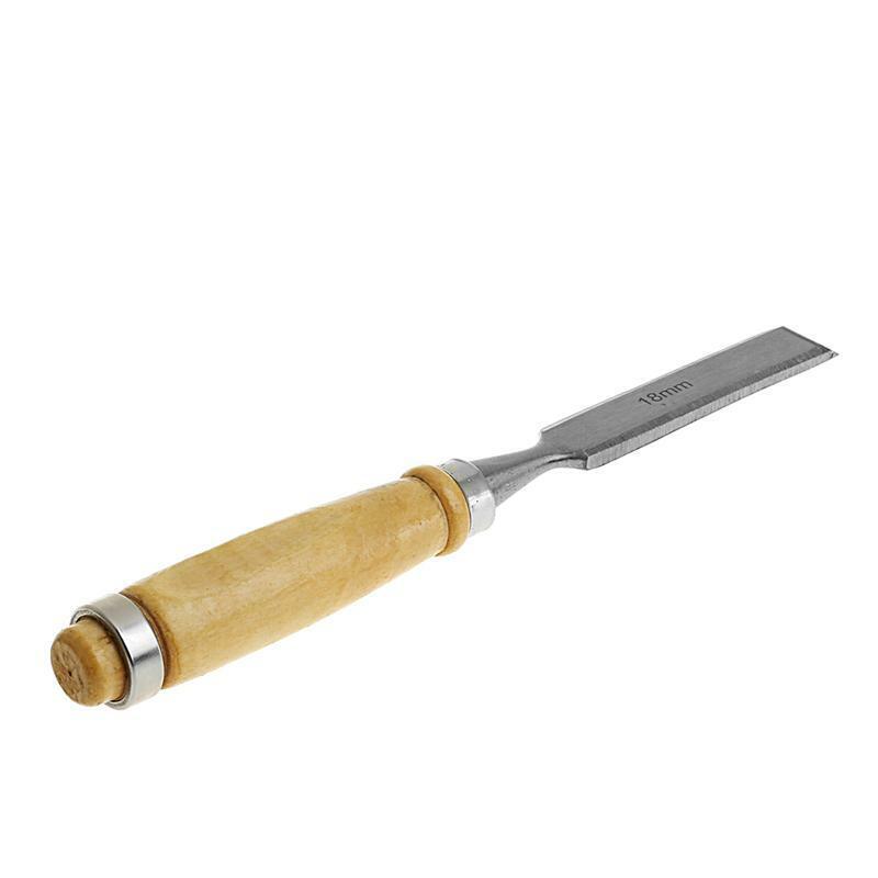 4Pcs/Set Wood Sculpture Flat Chisel DIY Woodworking Hand Tool