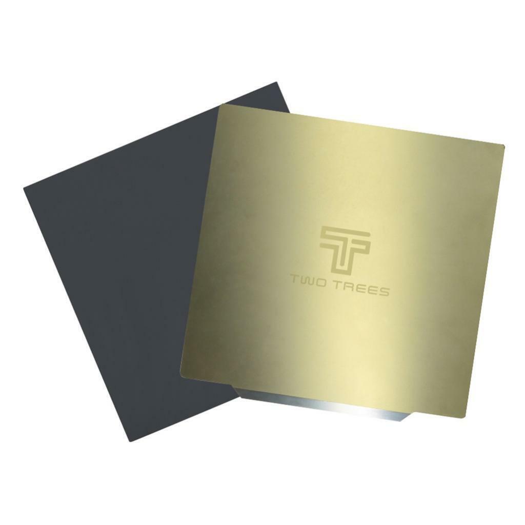 Pre-applied 220x220mm Steel PEI Heatbed + Magnetic Base Flex Plate Hot Bed