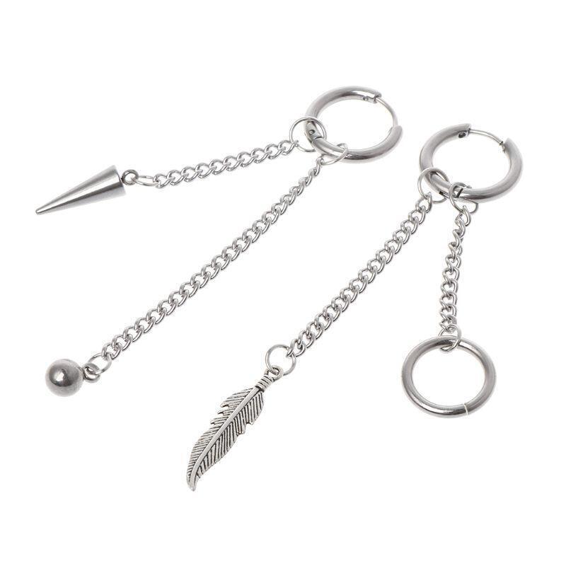 14 Pcs/Set New Arrival Trendy Jewelry Earrings Stainless Steel Korean Fashion