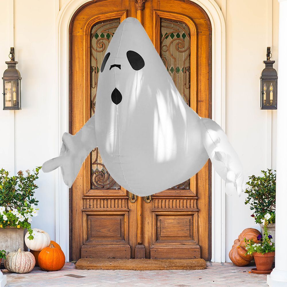 Horror Props Halloween Ornament Inflatable Animated Ghost Hanging Decoration