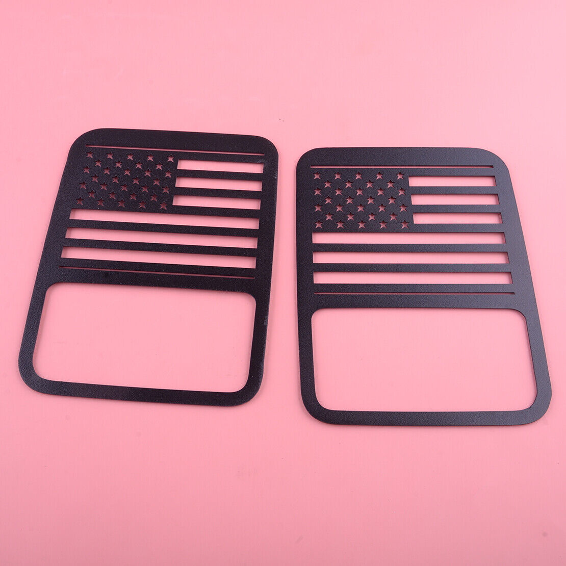 Rear Tail Light Lamp Cover Trim USA Flag Fit for Jeep Gladiator JT 2020-2021