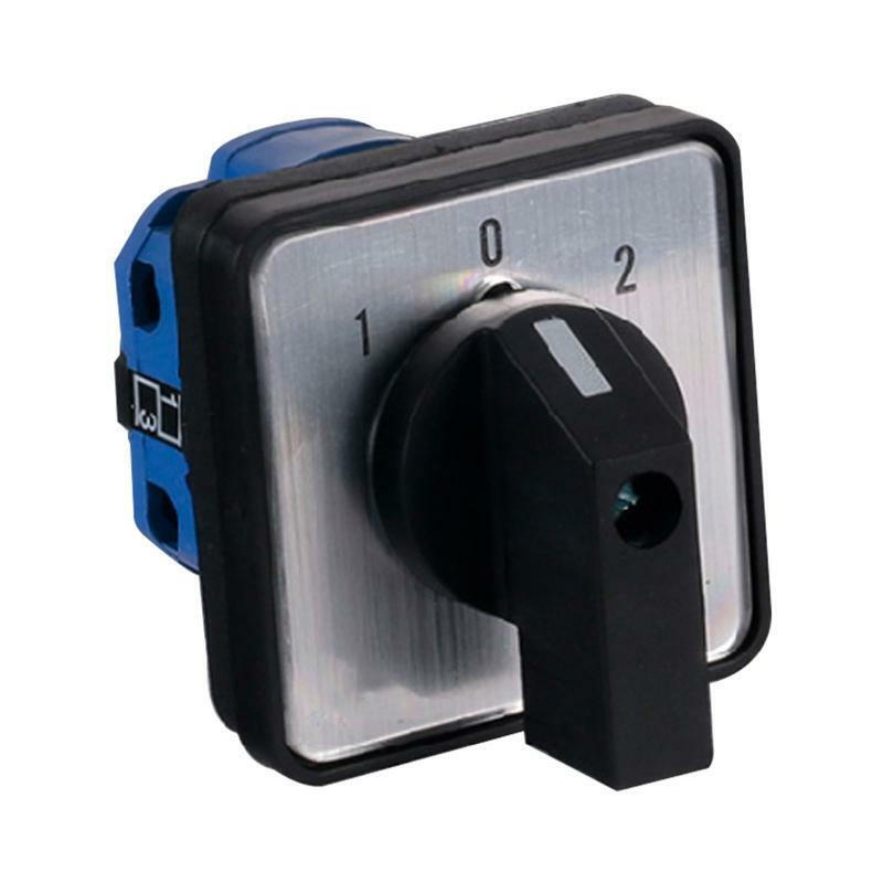 SZW26-20 660V 20A On-Off-On 3 Position Switch Universal Rotary Changeover Switch
