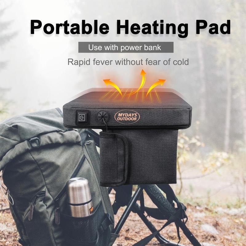Heated Warm Pad Chair Seat Cover Pad Heater Winter Thickened Heated Seat Cushion