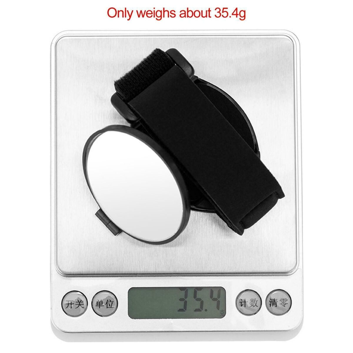 Sports Bicycle Rear View Mirror Back Mirror for Road Bike Bike Wrist Strap