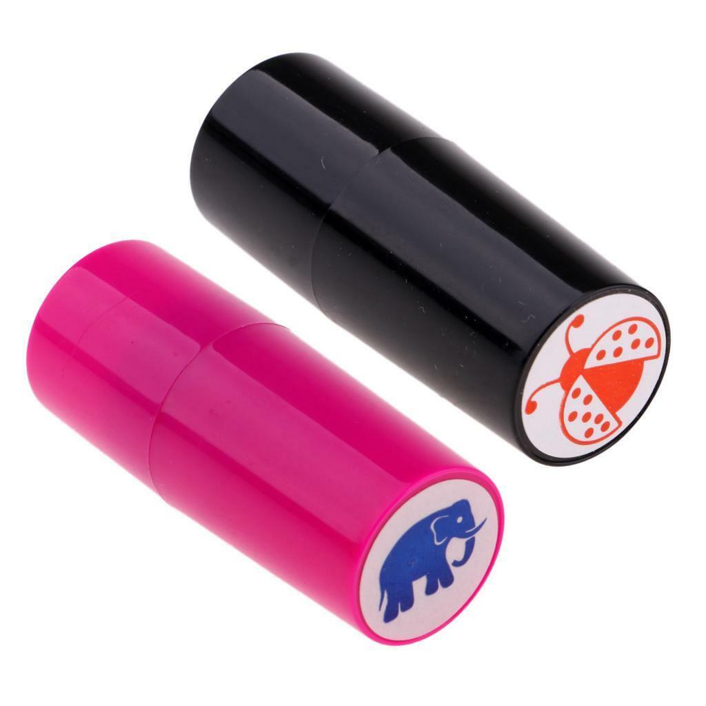 2pcs   Golf Ball Stamper Stamp Marker Impression Symbol