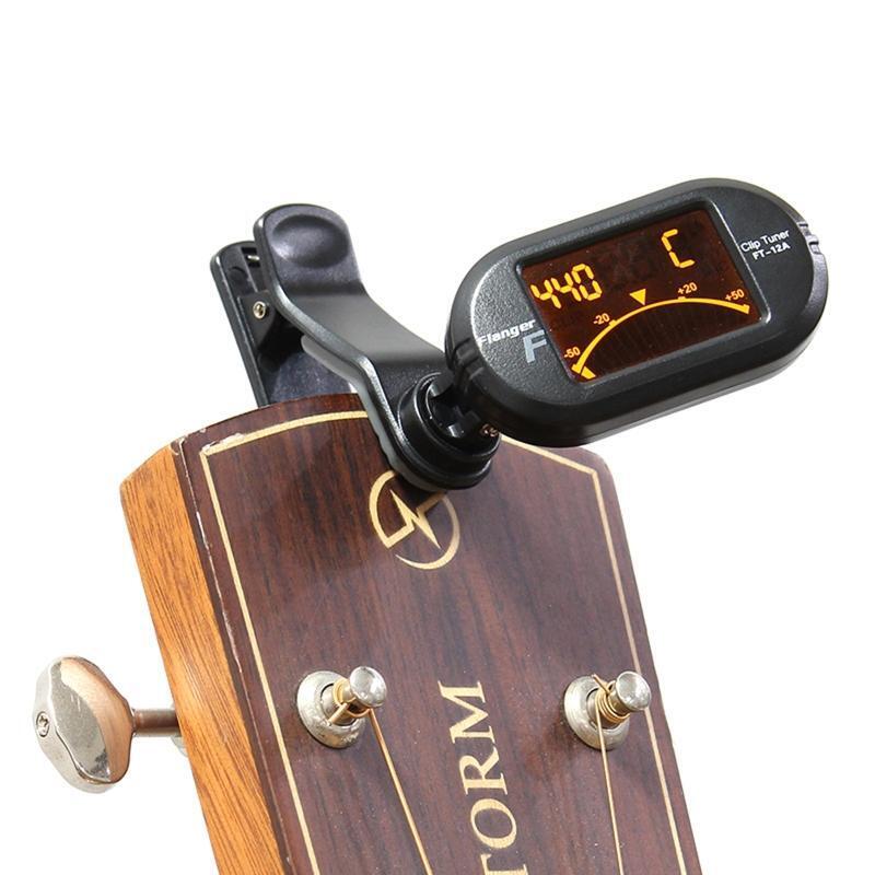 LCD Display Digital Guitar Tuner for Acoustic Guitar Bass Ukulele Guitar Parts