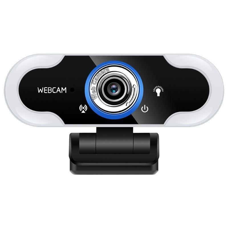 1080P Computer Webcam USB Built-in Microphone Drive Free Cameras With Tripod