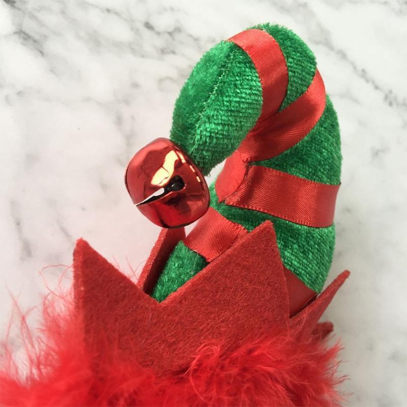 Holiday Hair Hoop Christmas Elf Hat Headband Lovely Holiday Hair Accessories
