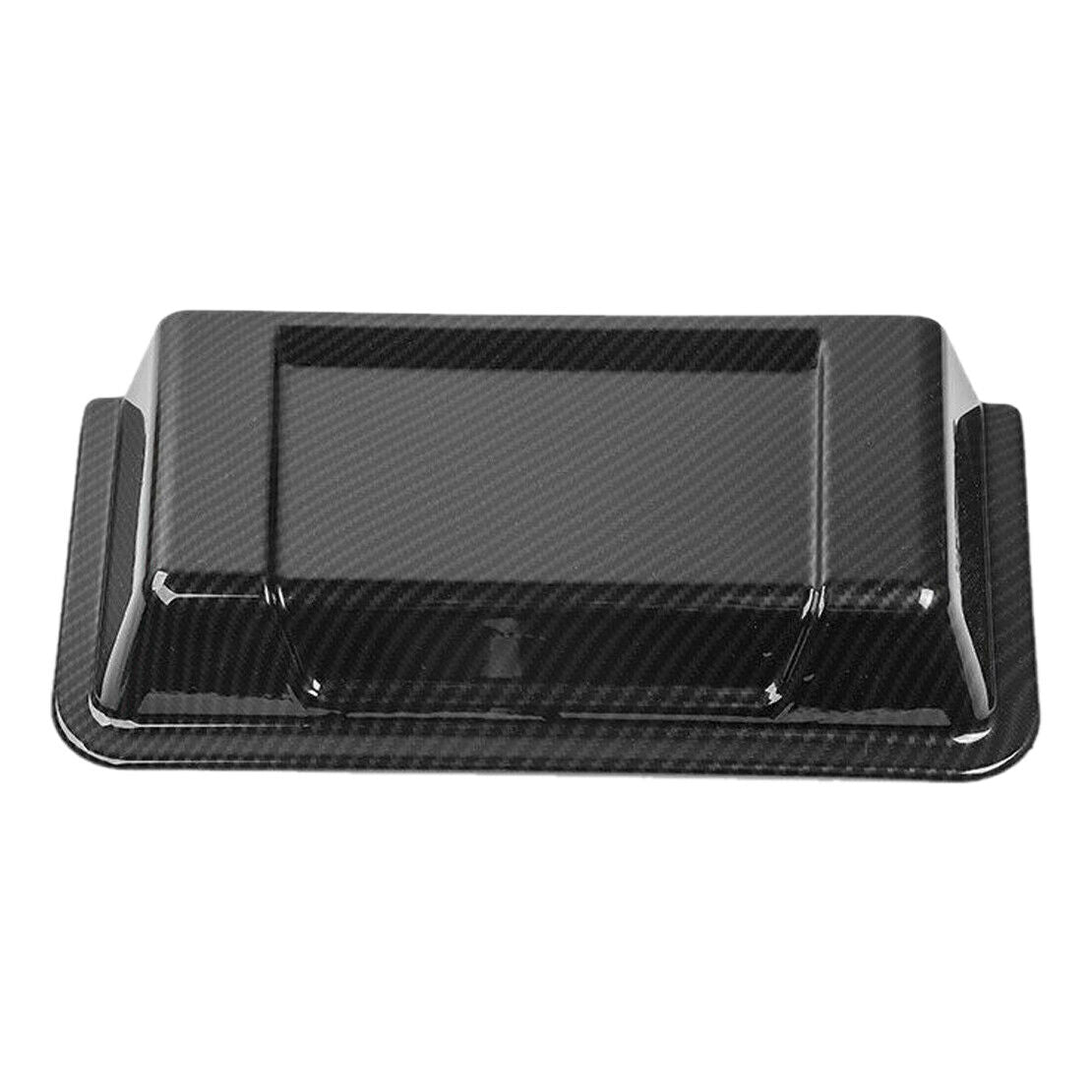 CarbonFiber Style Hood Air Vent Scoop Cover Fit for Jeep Wrangler JK TJ 1997-17