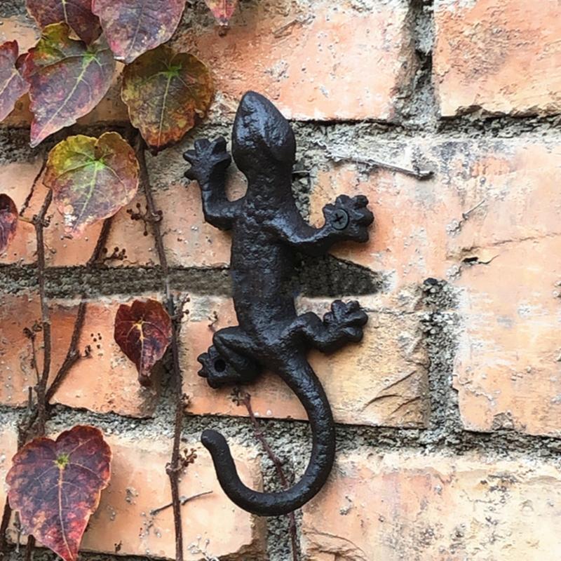 Durable Coat Hook Lizard with Design Coat Hook for Hanging Coats Hats 6.69In