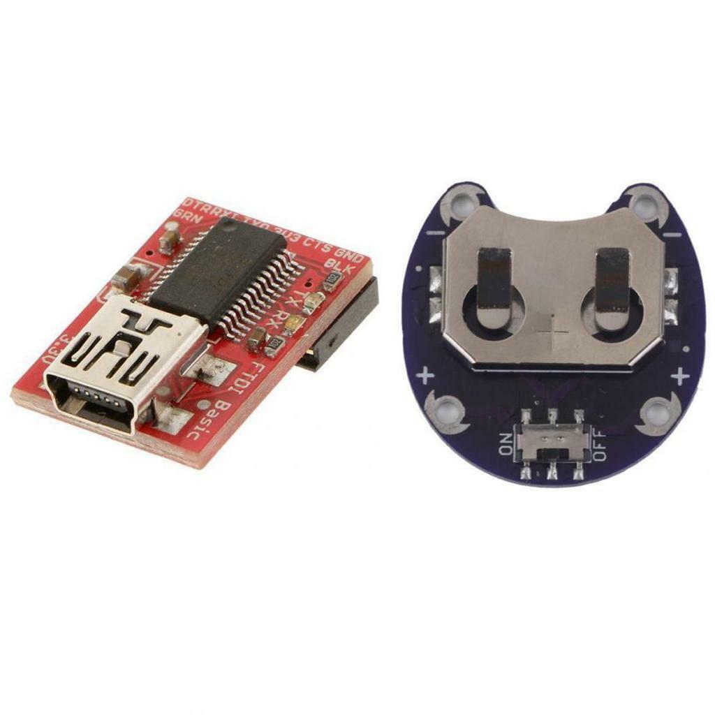 Cell Battery Holder CR2032 + FT232 USB to TTL Serial Adapter Module