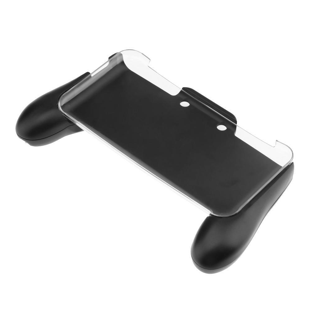 3 in 1 Hand Grip+Crystal Case+Plastic Stylus Pen for Nintendo NEW 2DS LL XL