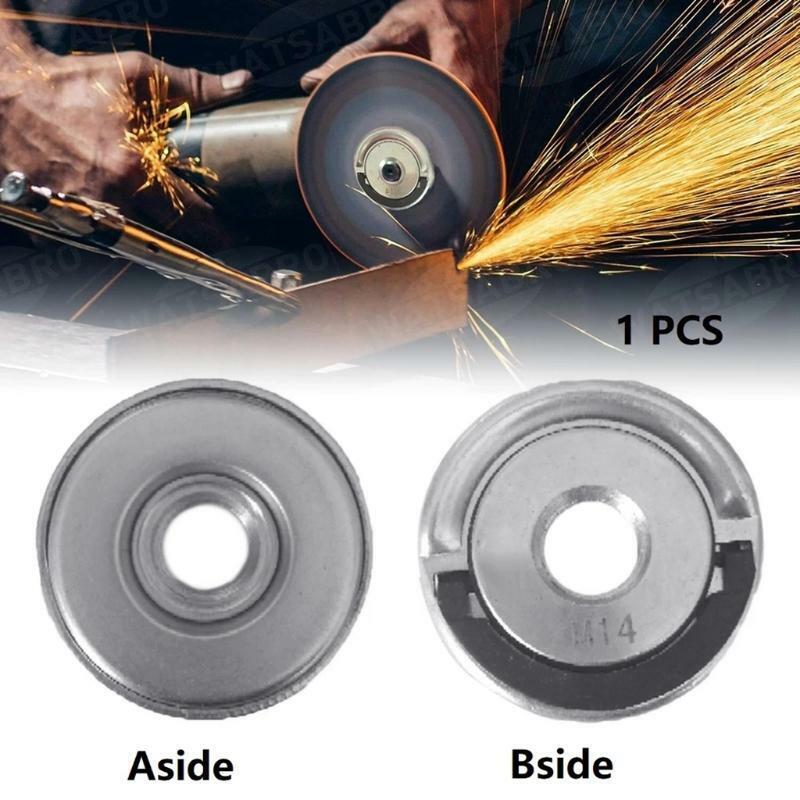 M14 Inner Outer Flange Nut Set Quick Release Compatible with Angle Grinder
