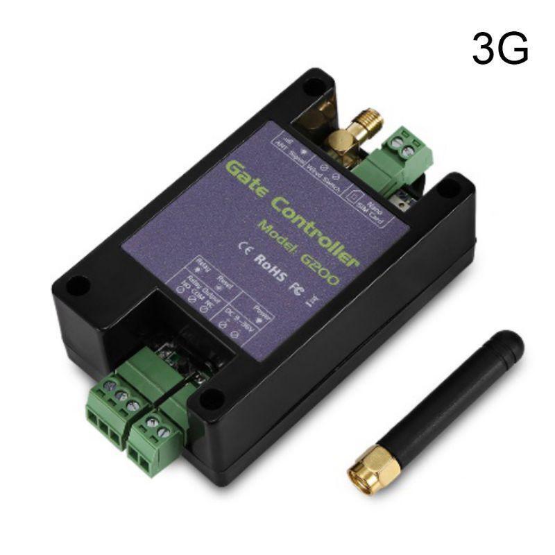 G202 GSM 3G Smart Gate Opener Wireless Automatic Door Receiver Call Relay Switch