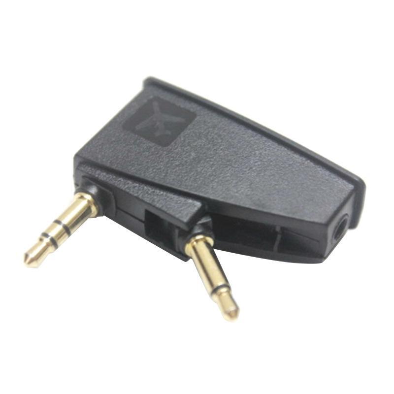 Airline Travel Headphone Plug Audio Adapters Converter for QC45 QC35 QC3 QC25