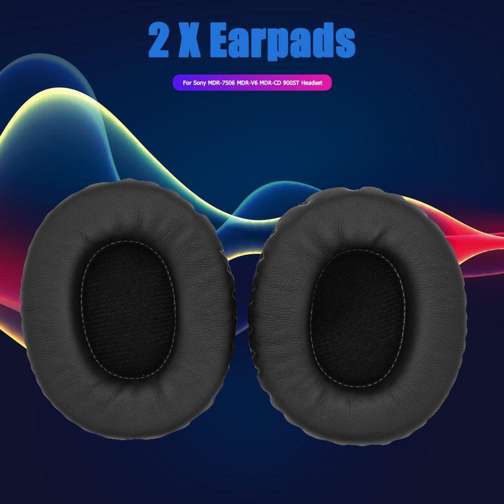 1 Pair Replacement Ear Pads for Sony MDR-7506 MDR-V6 MDR-CD 900ST Headphone