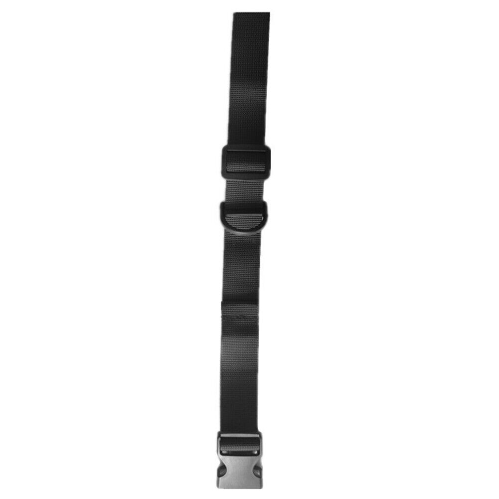 Adjustable Backpack Chest Harness Strap Non-Slip Backpack Straps (Black)