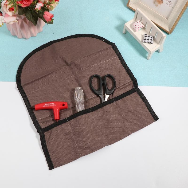 Small Portable Tool Bag Tool Canvas Storage Bag Multifunctional Storage Organize