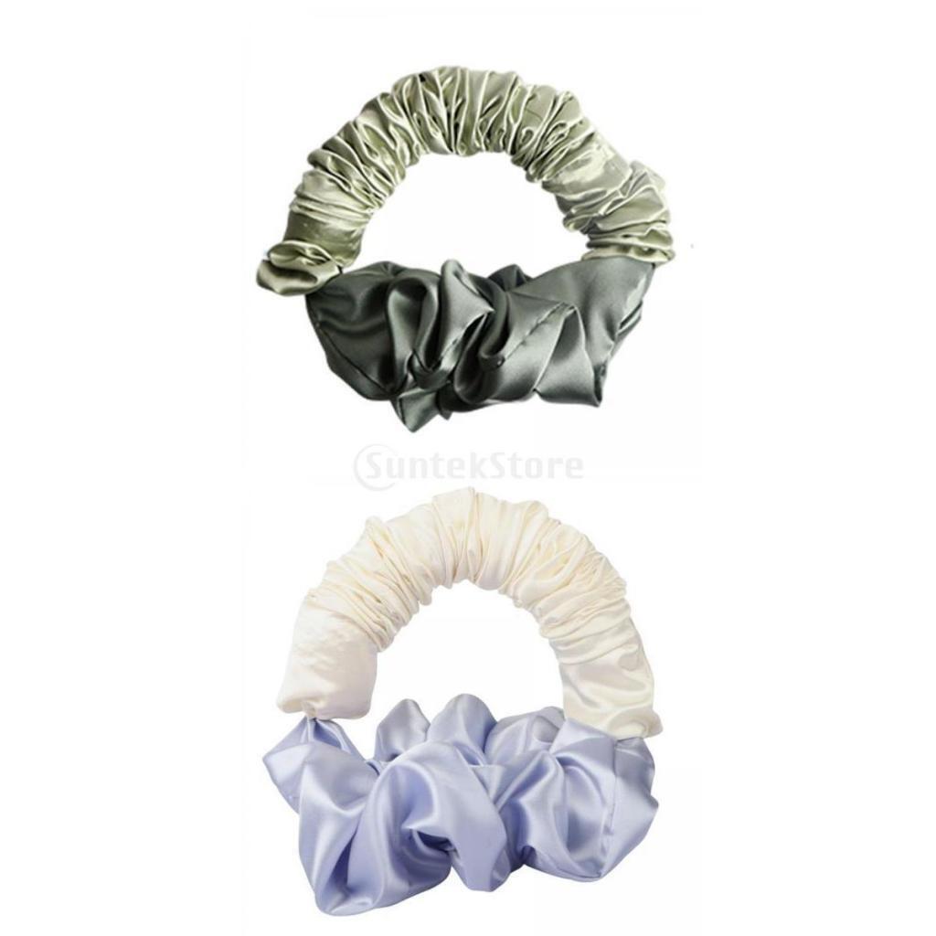 2Pcs hitzeloses Curling Rod  Scrunchies For  Styling