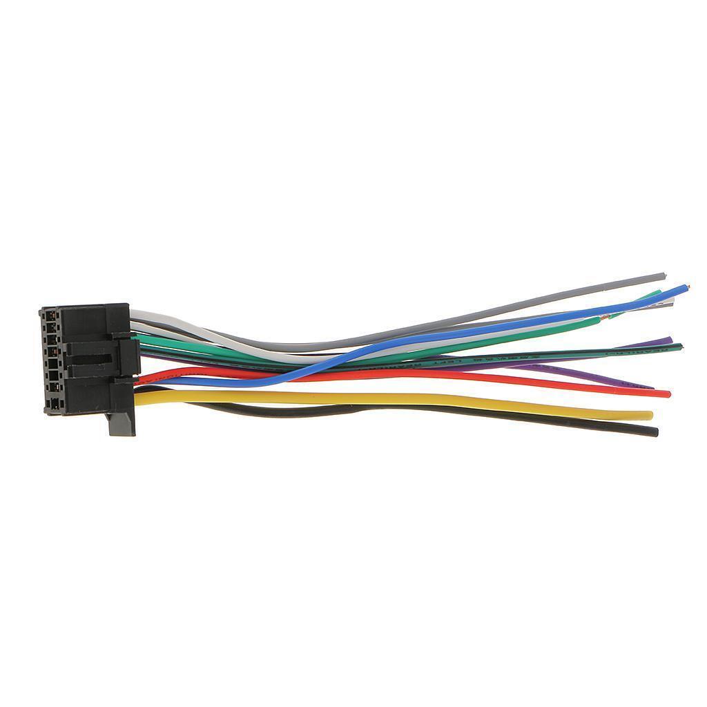 16Pin Wire Harness 6.3'' Car Stereo Audio Plug Connector for   2350