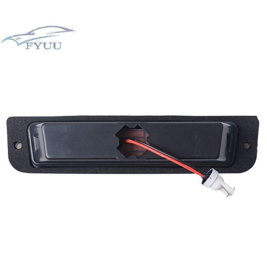 12V LED Smoked Third Brake Red Tail Light Rear Lamp Lens For Jeep Wrangler 97-06