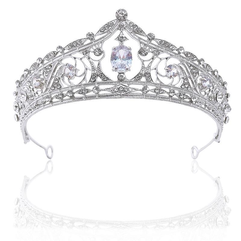 Wedding Tiara for Bride Crystal Tiaras and Crowns for Women Princess Tiara