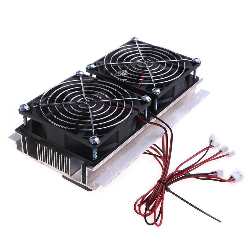DC 12V Semiconductor Air cooling Device Radiator with Fan Thermoelectric Cooler