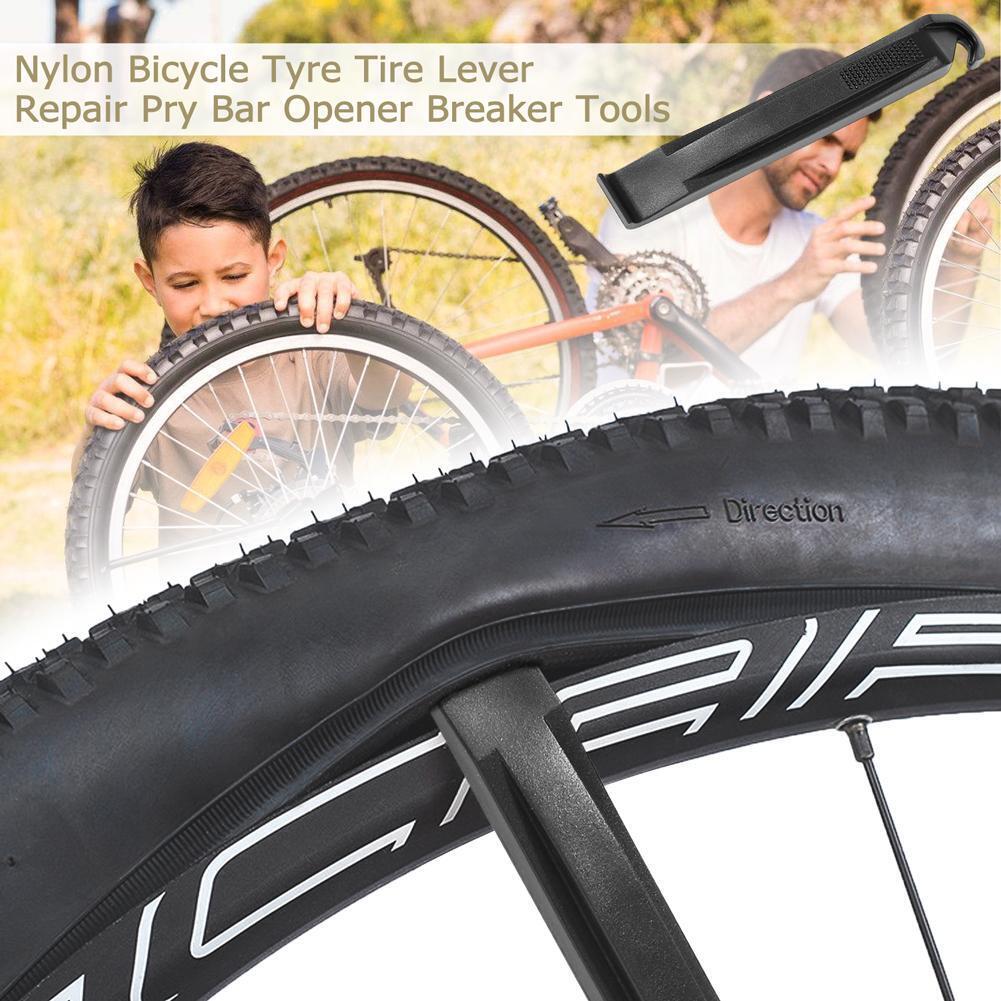 Nylon Bicycle Tyre Tire Lever Repair Pry Bar Opener Breaker Tools Accessory