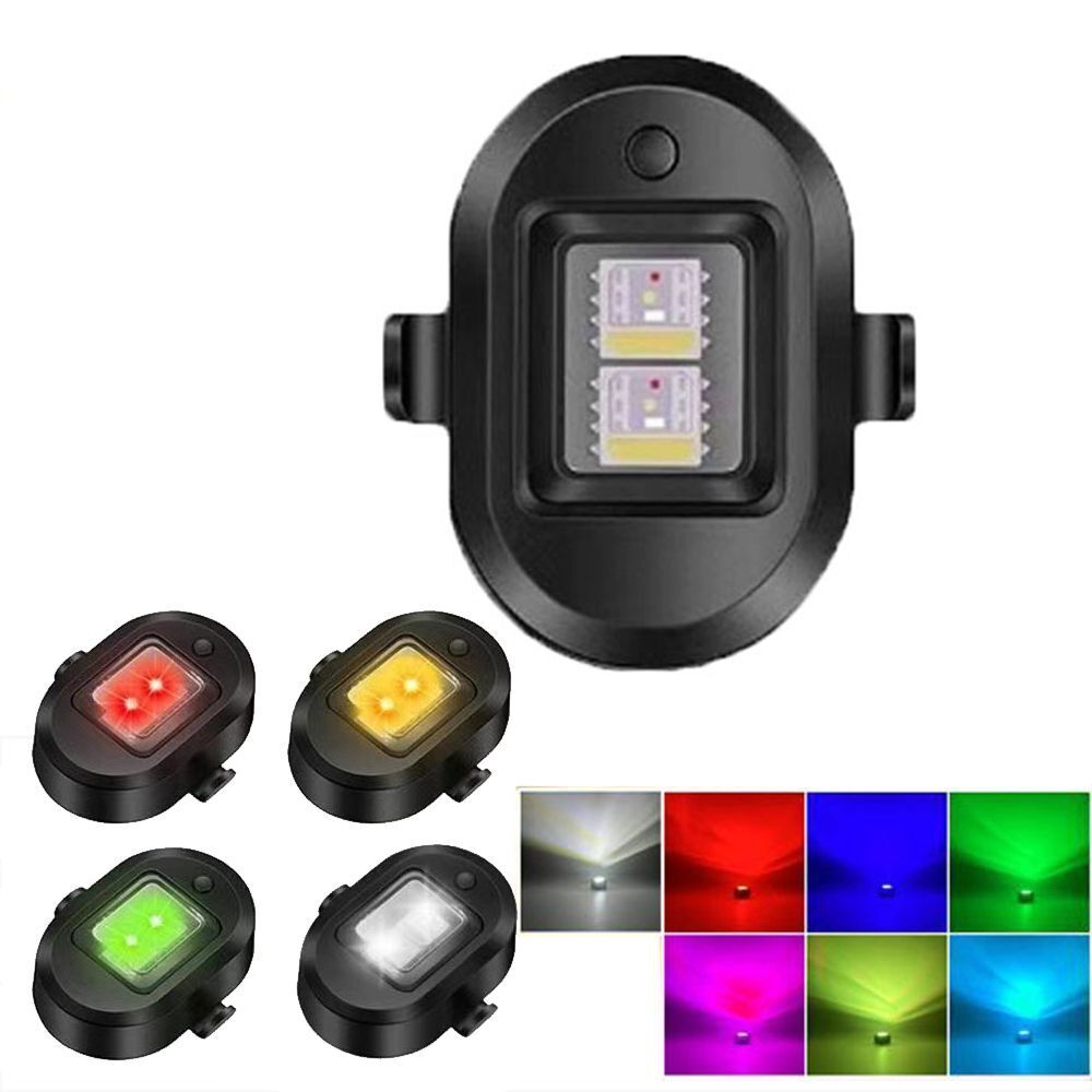 Warning Lights Bicycle Tail Light Bike Rear light Strobe Warning Light 7-color