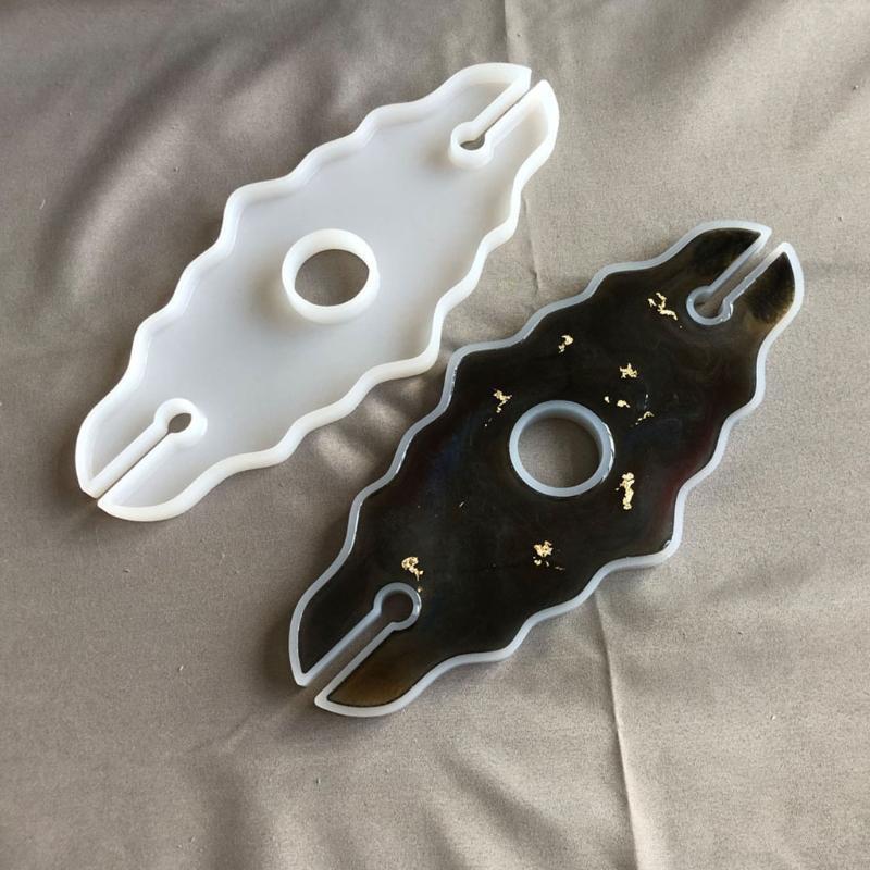 DIY Art Crafts Cup Mat Wine Plate Silicone Mold Handmade Decoration Coaster Mold